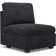 Large Chenille Single Seat Armless Storage Chair Of Modular Sofa