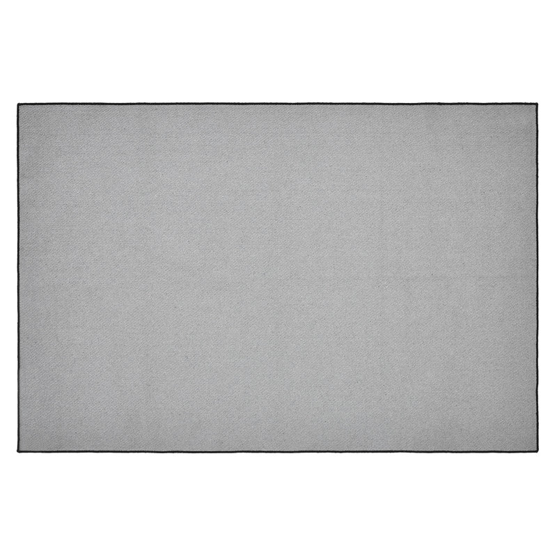 Tapis intérieur / extérieur en polyester tissé à plat Berenguela, Rectangle 4 pi x 6 pi