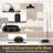 Zevyn 77'' Traditional Floor Lamp-247690639-247690638