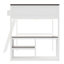 Lit mezzanine avec bureau