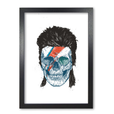 Bowie's Skull by Mercedes Lopes Charro - Print