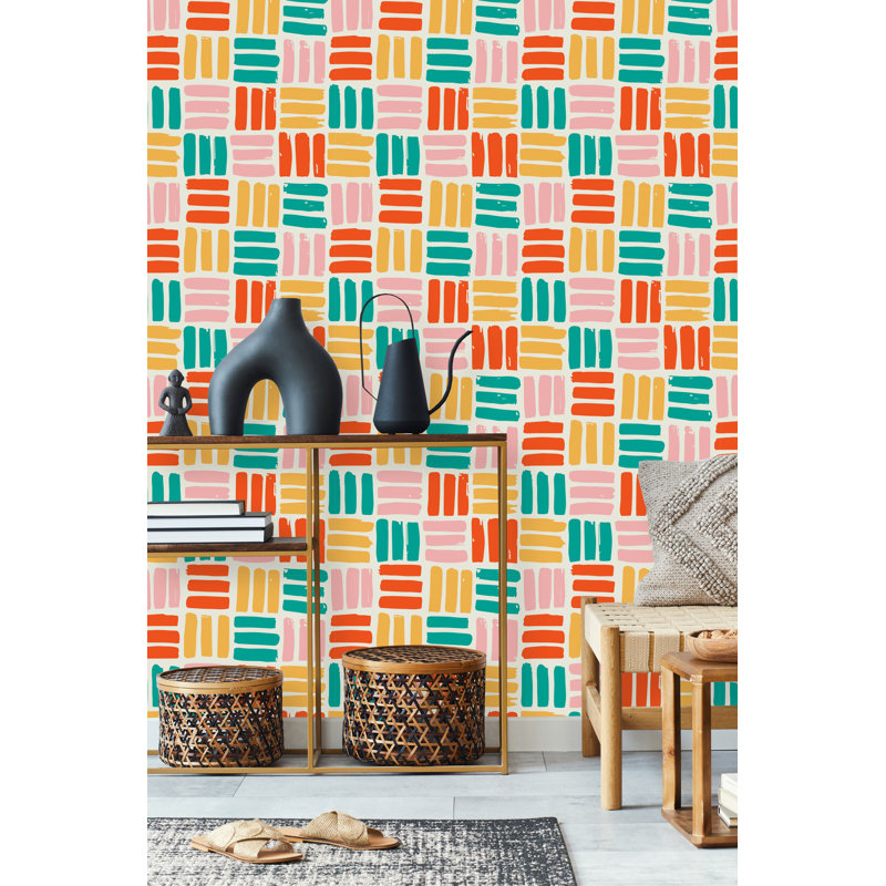 Panneau de papier peint Beljot, L 18,75 po x l 25 po, Papier