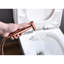 Bidet de toilette en métal Rose Gold-121640354