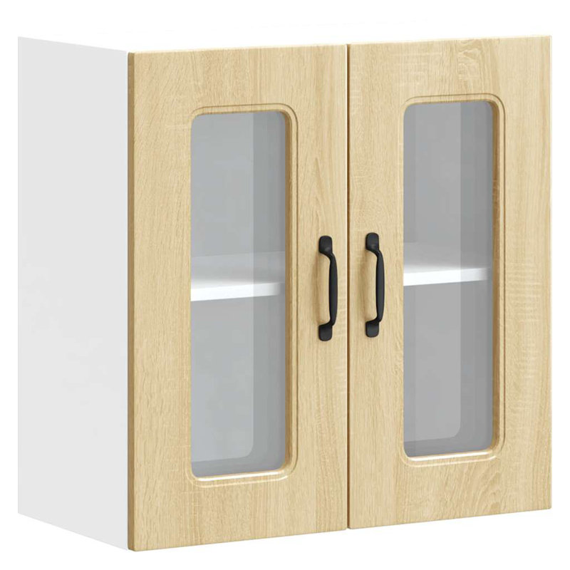 Armoire murale vidaXL, H 23,62 po x l 23,62 po x P 12,20 po, Chêne sonoma