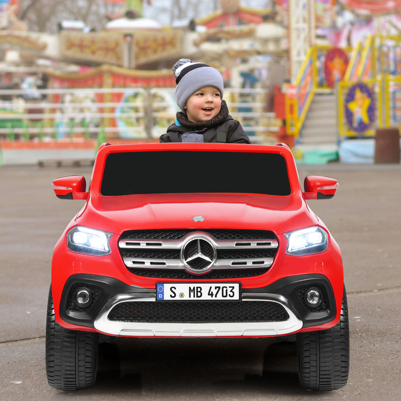 Voiture sous licence pour enfants de la classe X de Mercedes-Benz, Rouge