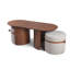 Kangaroo Solid Wood Coffee Table-461564696-461564697