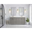 Ensemble de meuble-lavabo double 72 po Esin-78598347