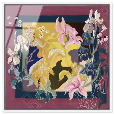 Layered Bloom Print by Oliver Gal
