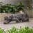LEOPARD LIGHTWEIGHT CONCRETE BENCH