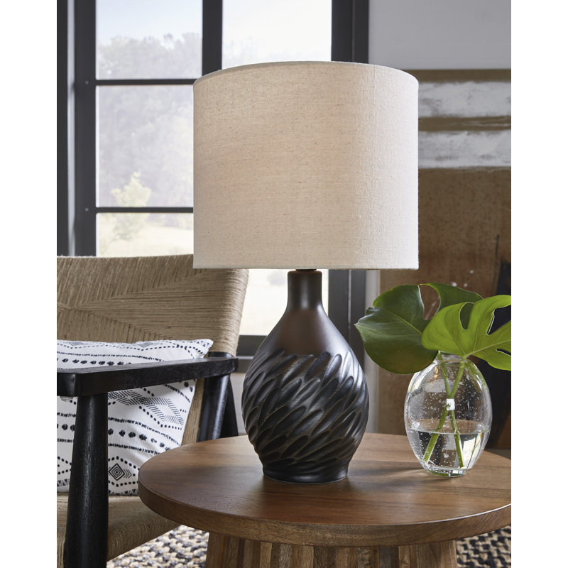 Josyane Table Lamp, Black