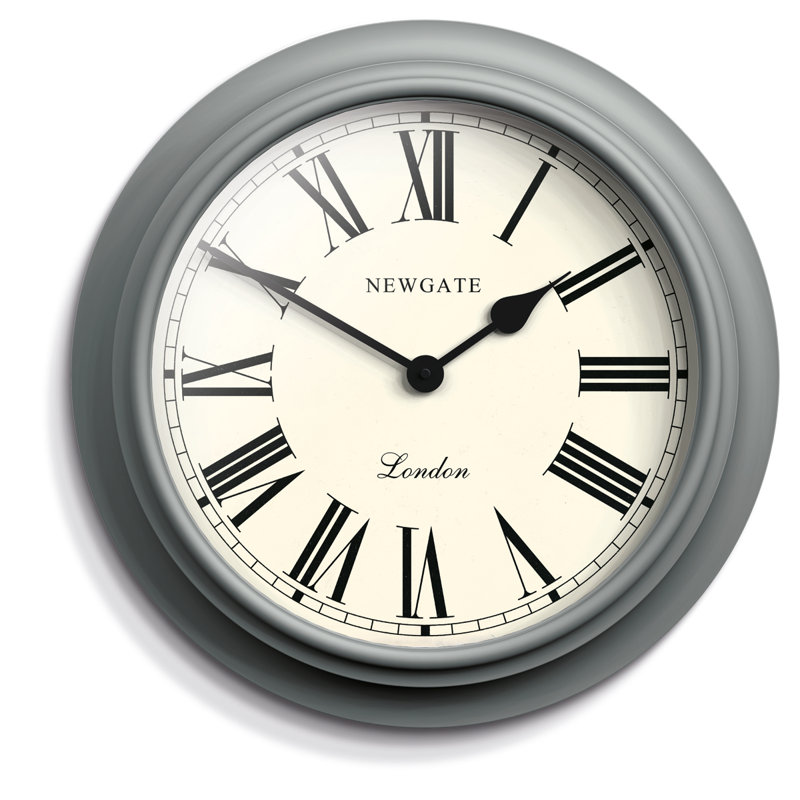 Wall Clock, Grey