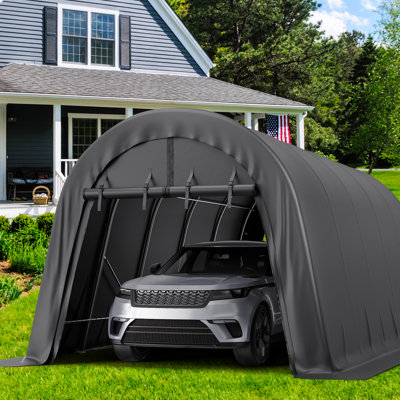 12 Ft.W*20 Ft.D Dome Shaped Carport