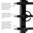 Modern Horizontal Adjustable Railing Banister System for Staircases Balconies and Decks Complete Guard Railing Kit-86192386