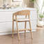 Tabouret de comptoir rembourré Devane-1883403014