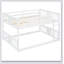 Full Over Full Bunk Bed With Ladder