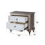 Table de chevet Esteban, finition champagne antique