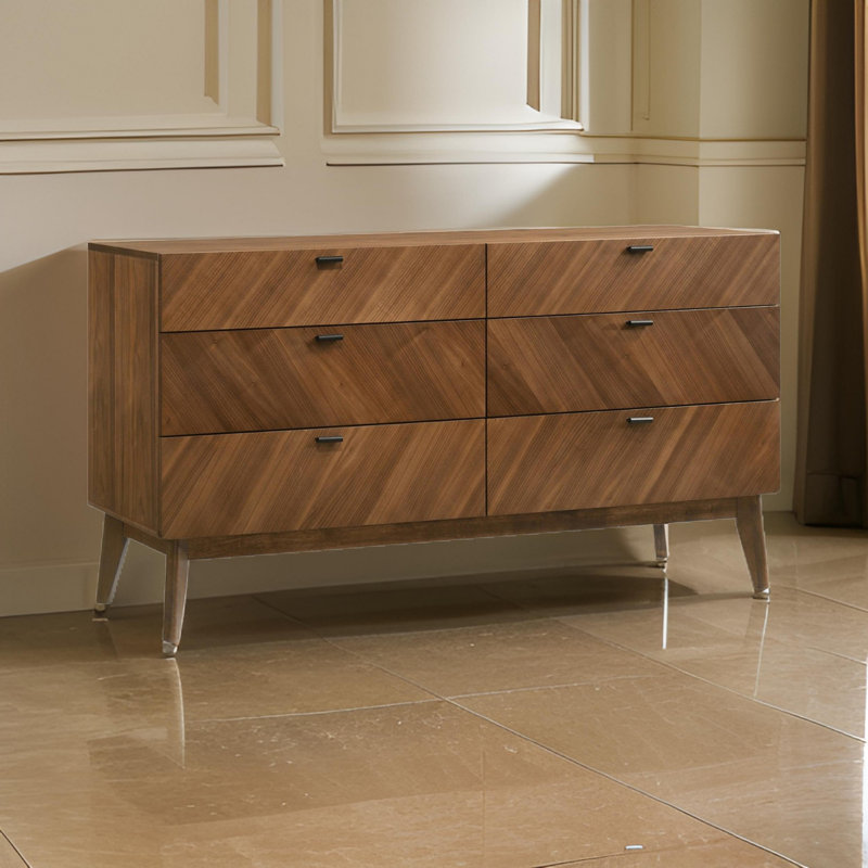 Boysie 55'' W 6 - Drawer Dresser