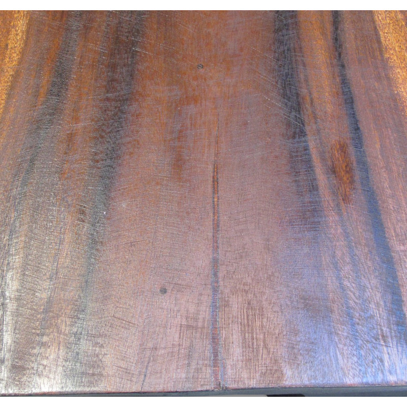 Banc sculpté à la main en ébène