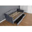 Structure de lit double pleine grandeur
