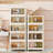 19.69" Side Wide Folding Storage Cabinet