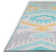 Chenille Washable Ikat Indoor / Outdoor Rug