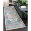 Tapis oriental rouge / bleu Alabama-1080000914