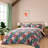 Willow Tree Cotton Floral Duvet Cover Set with Pillowcases-107300227