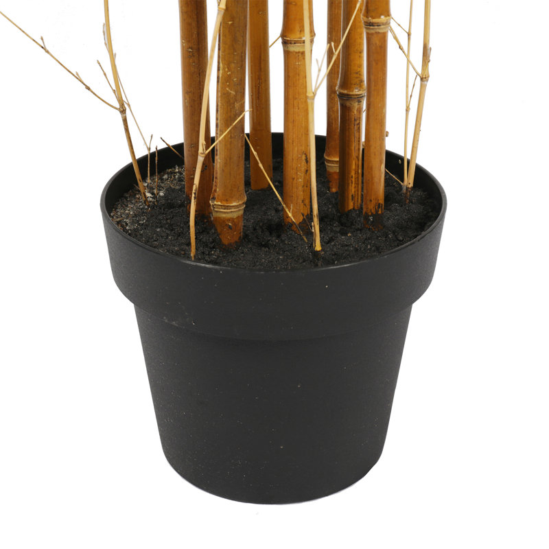 Faux Bamboo Tree in Pot, 72" H x 30" W x 30" D