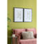 Duo d'art mural 20 x 28 po, donnez à la pièce un look élégant - cadre 40% ps, 20% verre organique, papier, ajoutez du charme à