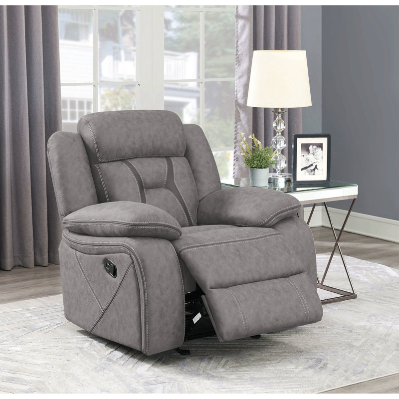 Fauteuil inclinable gris
