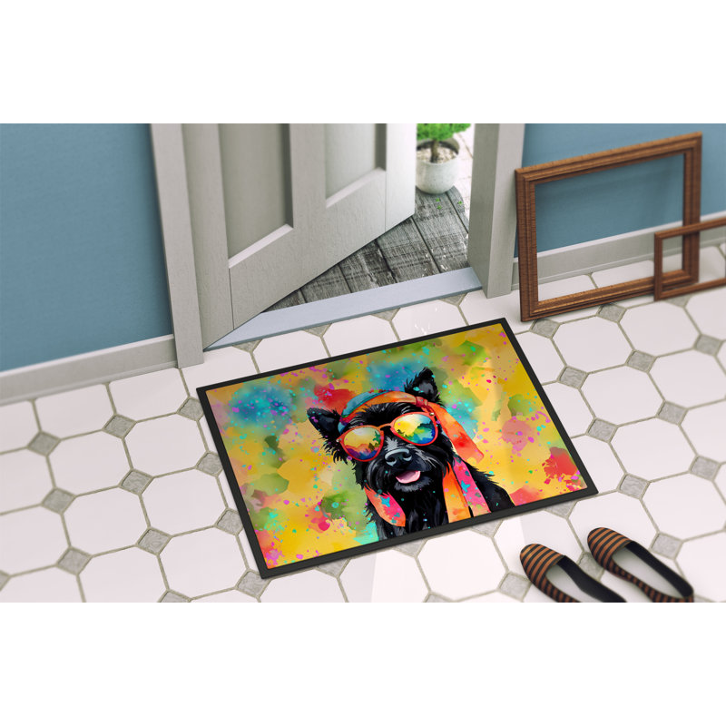 Paillasson intérieur antidérapant Latay 27 po x 18 po, L 18 po x L 27 po