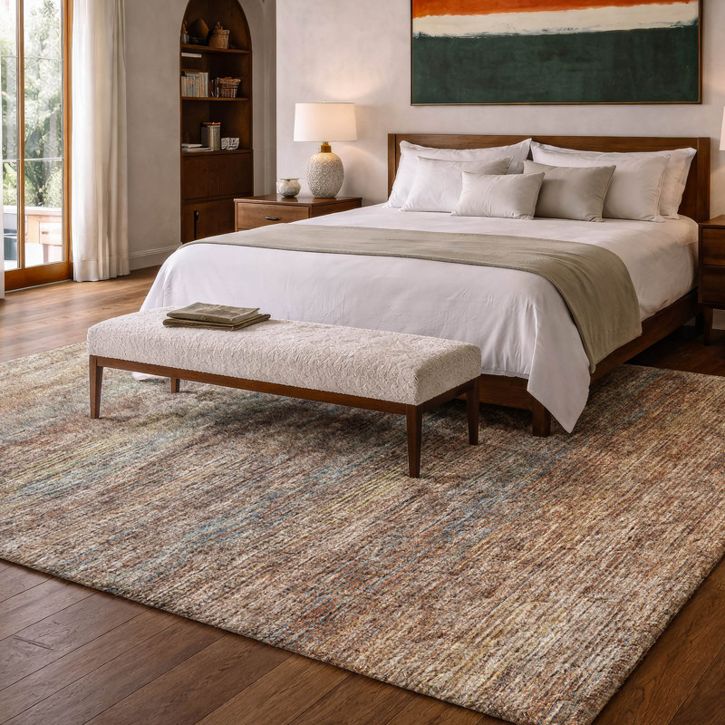 Tapis à poils longs lavable à la machine de qualité supérieure Dream, Canyon, 5 pi x 7 pi 6 po