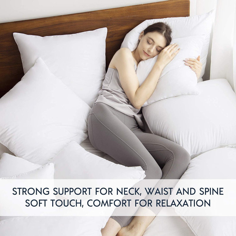 Solid Colour Reversible Pillow Insert