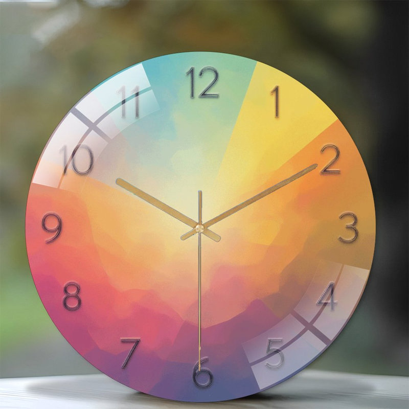 Horloge murale 12 po