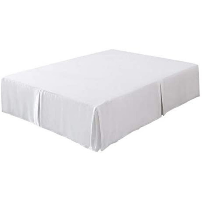 Tailored Bed Skirt, Queen, White