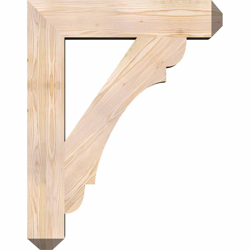 Support pour artisan olympique, H 38 po x l 5,5 po x P 30 po, Douglas (lisse)