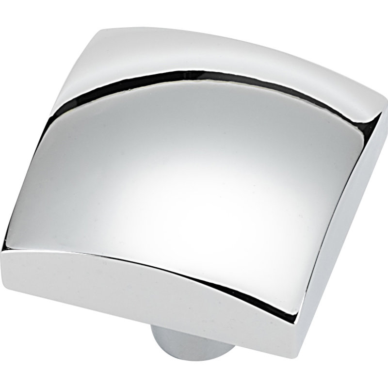 Poignée carrée Style Cents, Chrome poli