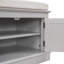 Banc de rangement avec 4 portes et tablettes réglables, banc à chaussures avec coussin amovible pour le salon, vestibule-1213433299