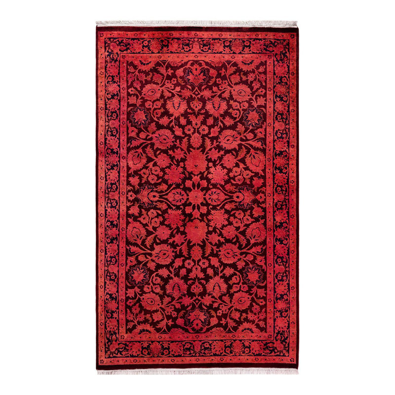 Overyed One-of-a-Kind Rectangle 3'3" X 5'4" Hand Knotted Area Rug