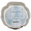 Sagebrook Home 2-Pieces 31 Oz Pink Beach Wavy Candle, Ivory/Blue