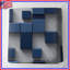 Couvre-lit matelassé bleu Cubes-130102967