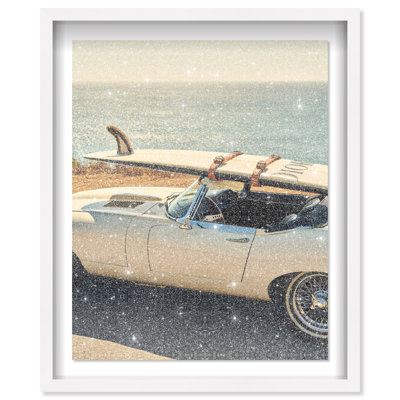Board On Jaguar II Print by Oliver Gal