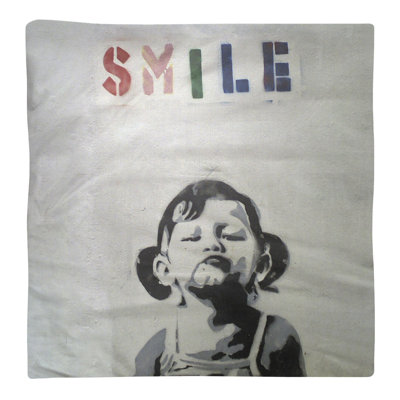 Serviette de table sourire de petite fille