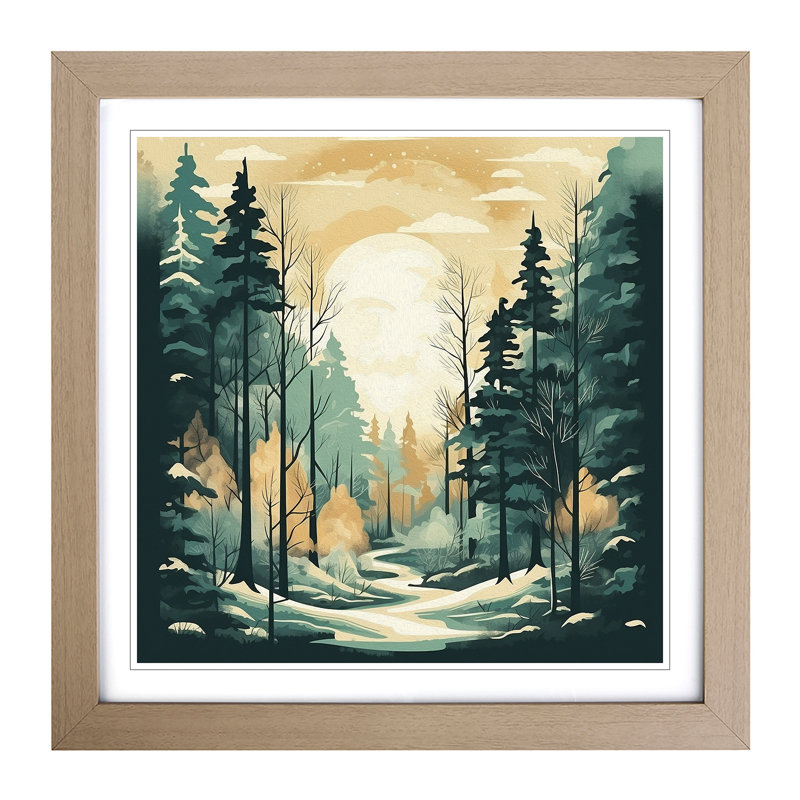 Winter Forest - Framed Print