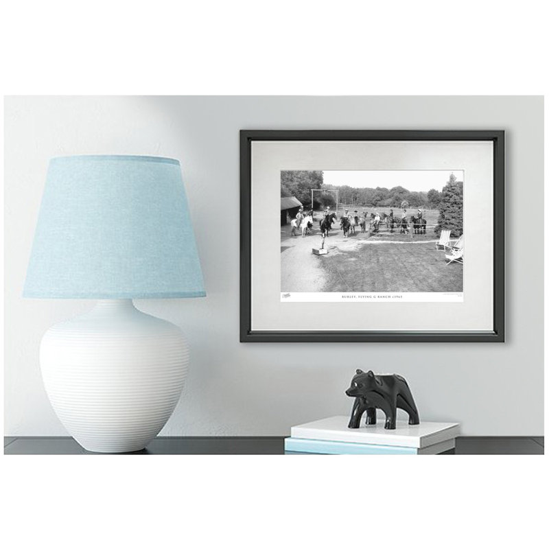 Burley, Flying G Ranch C1965 by Francis Frith - Single Picture Frame Print, 28cm H x 36cm W x 2.3cm D