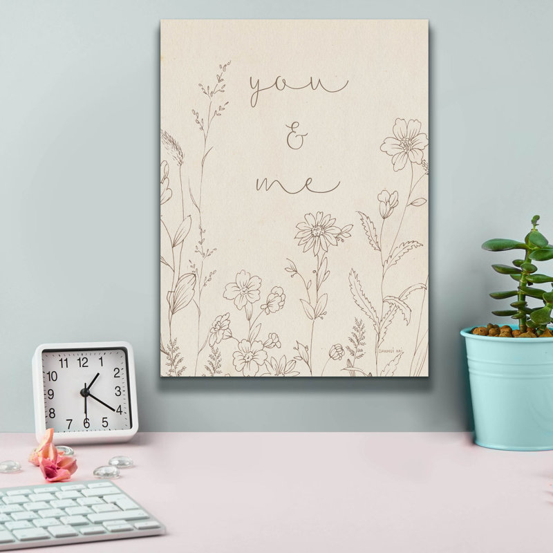 «Butterfly Garden 1 Sentiment» par Danhui Nai, art mural sur toile, H 16 po x l 12 po