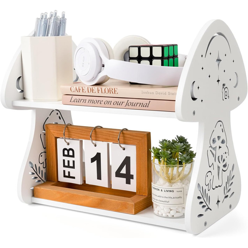 Cute Mushroom Rack For Desktop Storage