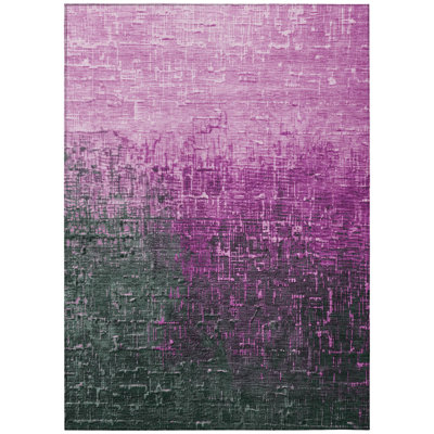 Tapis intérieur / extérieur rose Sorella 
