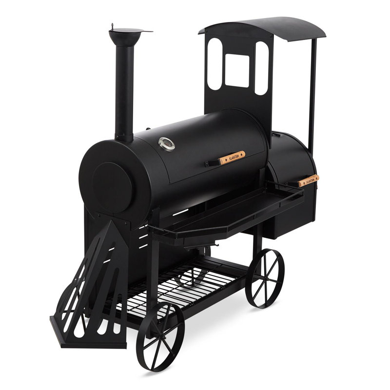 Offset Charcoal Smoker & Grill