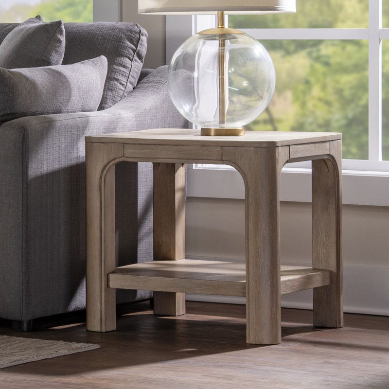 Table de bout côtière 22,65 po, brun